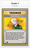 Graded - Lt. Surge (101) — Grade 7 graded overlay