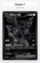 Graded - Zekrom ex - 172/086 — Grade 7 graded overlay