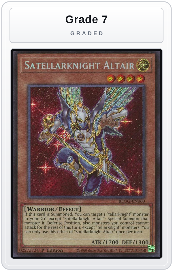 Graded - Satellarknight Altair — Grade 7 graded overlay