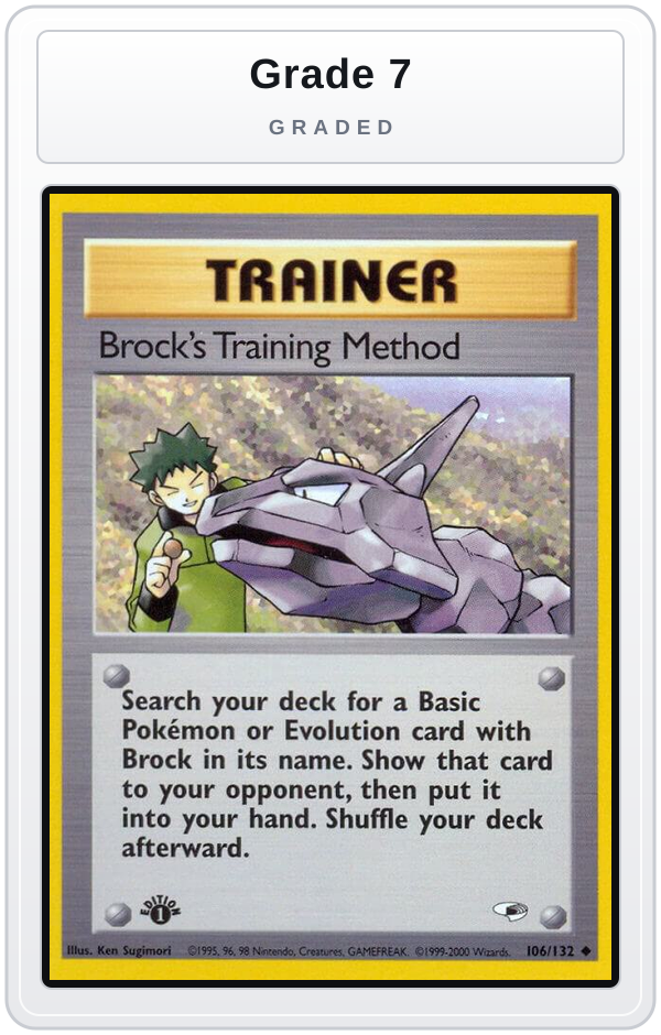 Graded - Brock's Training Method — Grade 7 graded overlay