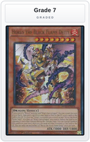 Graded - Horus the Black Flame Deity — Grade 7 graded overlay