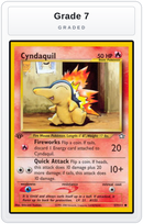 Graded - Cyndaquil (57) — Grade 7 graded overlay