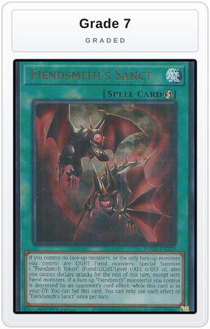 Graded - Fiendsmith's Sanct — Grade 7 graded overlay