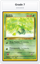 Graded - Oddish — Grade 7 graded overlay