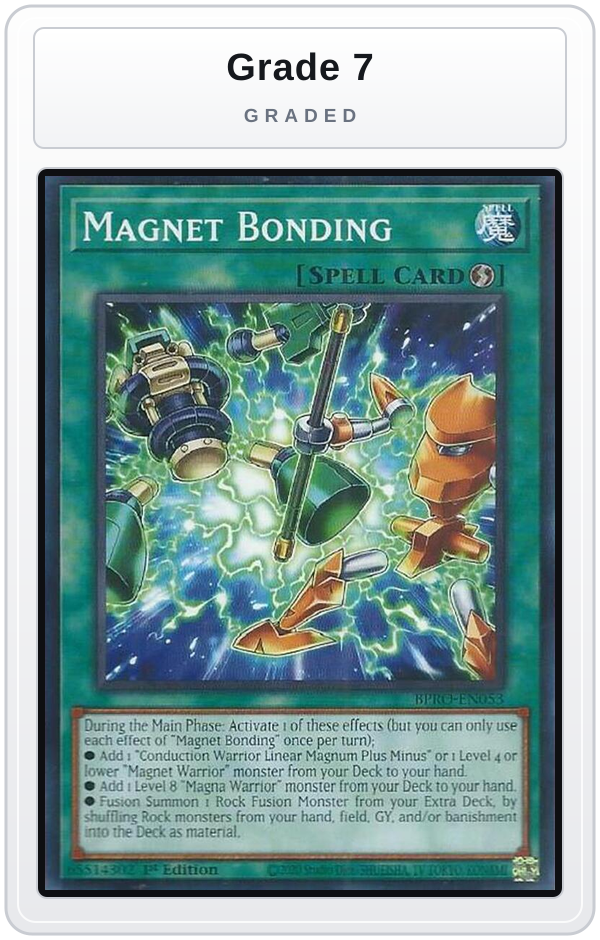 Graded - Magnet Bonding — Grade 7 graded overlay