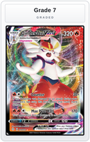 Graded - Cinderace VMAX — Grade 7 graded overlay