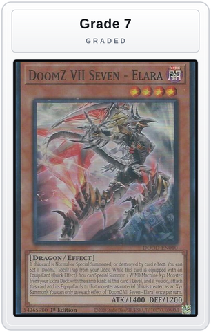 Graded - DoomZ VII Seven - Elara — Grade 7 graded overlay