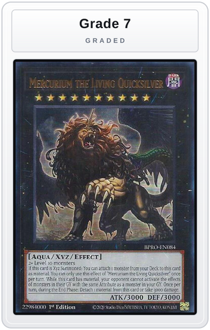 Graded - Mercurium the Living Quicksilver — Grade 7 graded overlay