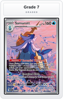 Graded - Samurott - 107/086 — Grade 7 graded overlay