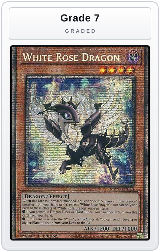 Graded - White Rose Dragon — Grade 7 graded overlay
