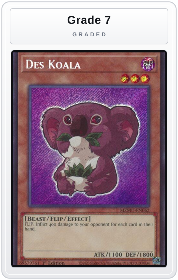 Graded - Des Koala — Grade 7 graded overlay
