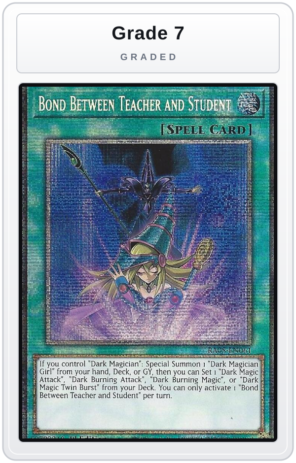 Graded - Bond Between Teacher and Student — Grade 7 graded overlay