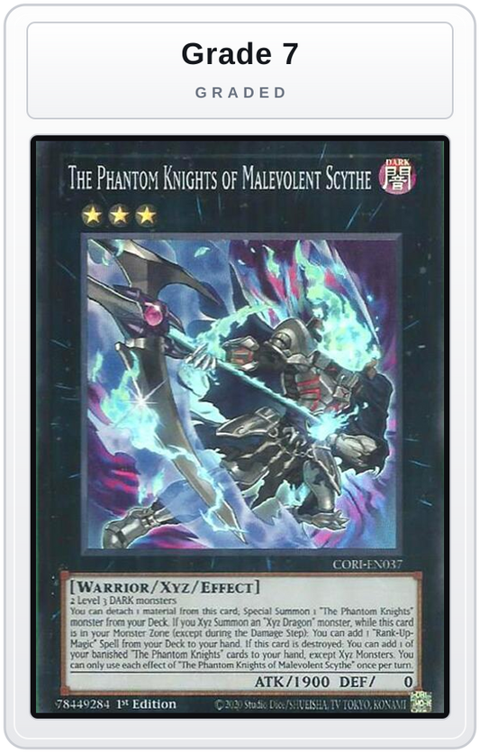 Graded - The Phantom Knights of Malevolent Scythe — Grade 7 graded overlay