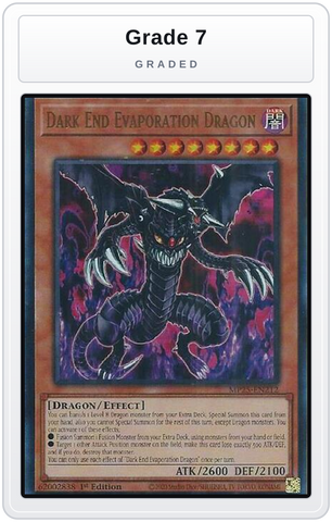 Graded - Dark End Evaporation Dragon — Grade 7 graded overlay