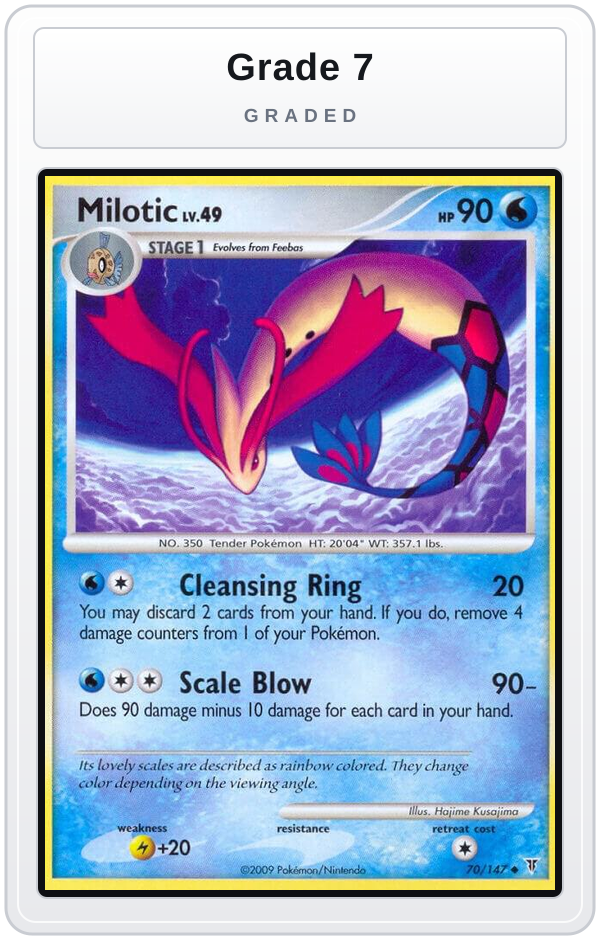 Graded - Milotic — Grade 7 graded overlay
