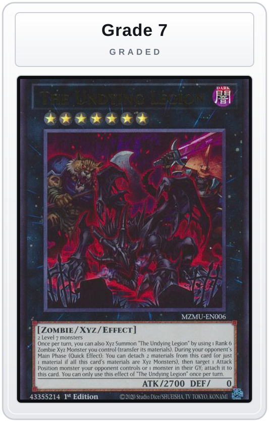 Graded - The Undying Legion — Grade 7 graded overlay
