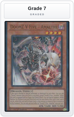 Graded - DoomZ V Five - Amalthe — Grade 7 graded overlay