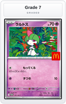 Graded - Ralts - 021/M-P — Grade 7 graded overlay