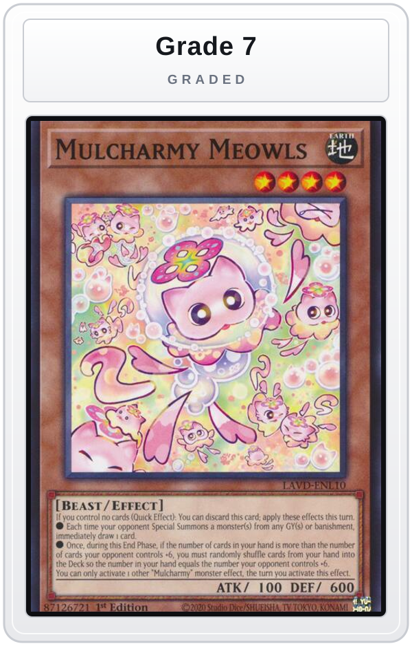 Graded - Mulcharmy Meowls — Grade 7 graded overlay
