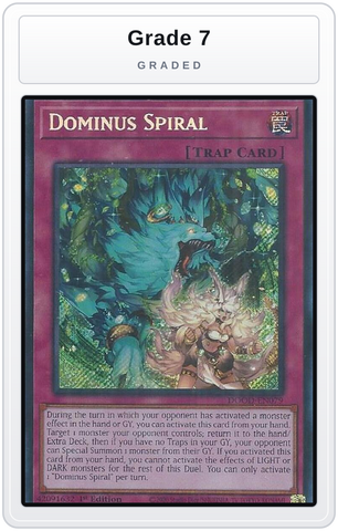 Graded - Dominus Spiral — Grade 7 graded overlay