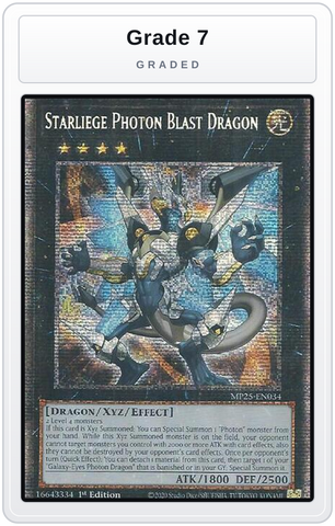Graded - Starliege Photon Blast Dragon — Grade 7 graded overlay