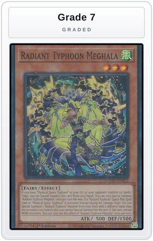 Graded - Radiant Typhoon Meghala — Grade 7 graded overlay