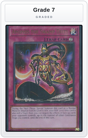 Graded - Apophis the Swamp Deity — Grade 7 graded overlay