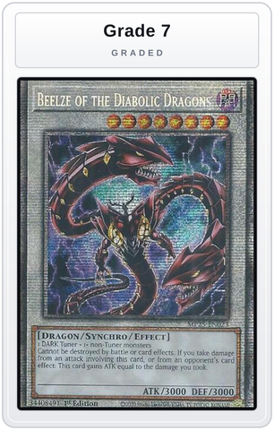 Graded - Beelze of the Diabolic Dragons — Grade 7 graded overlay
