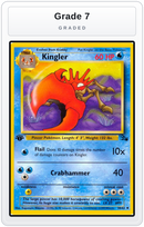 Graded - Kingler — Grade 7 graded overlay