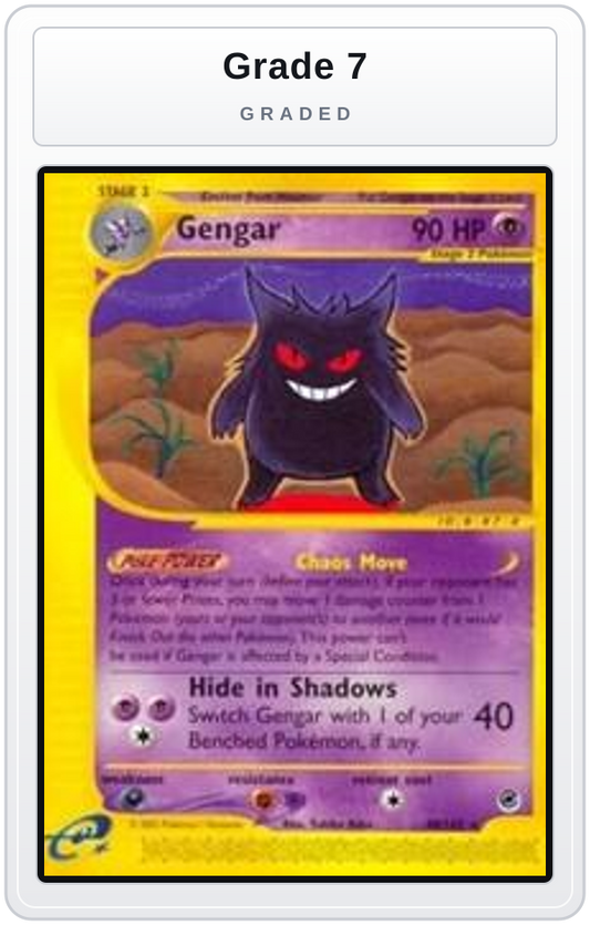 Graded - Gengar (48) — Grade 7 graded overlay