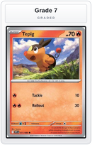 Graded - Tepig — Grade 7 graded overlay