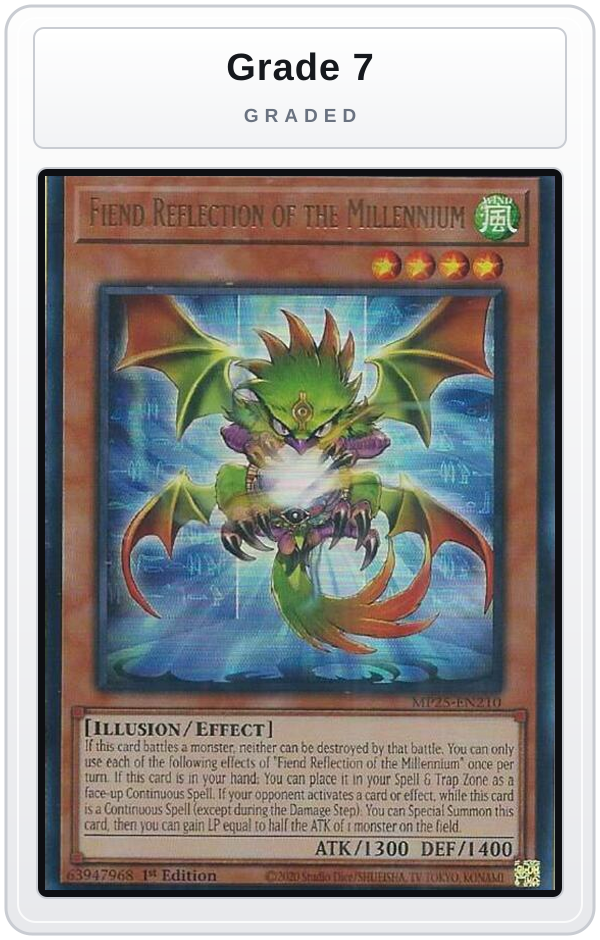Graded - Fiend Reflection of the Millennium — Grade 7 graded overlay