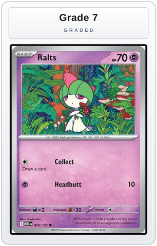 Graded - Ralts — Grade 7 graded overlay