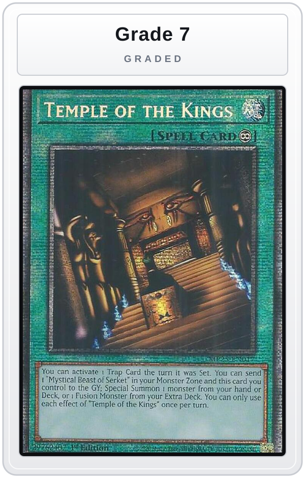 Graded - Temple of the Kings — Grade 7 graded overlay