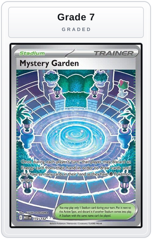 Graded - Mystery Garden - 172/132 — Grade 7 graded overlay