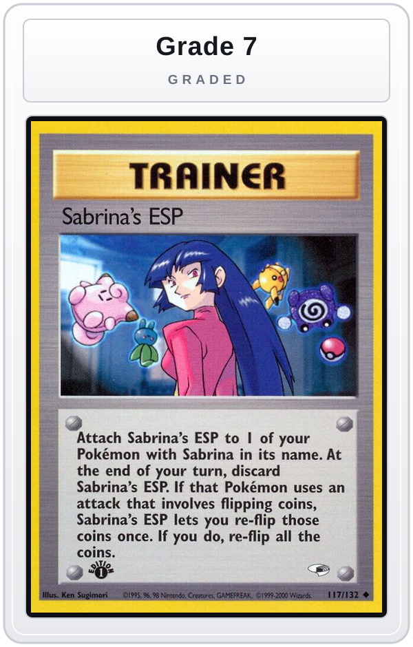 Graded - Sabrina's ESP — Grade 7 graded overlay