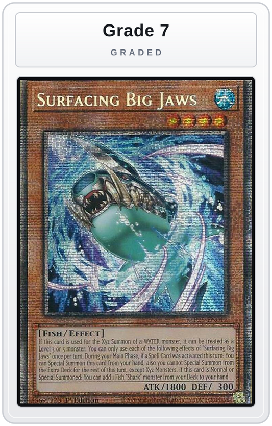 Graded - Surfacing Big Jaws — Grade 7 graded overlay