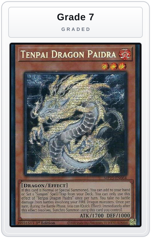 Graded - Tenpai Dragon Paidra — Grade 7 graded overlay