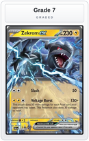 Graded - Zekrom ex — Grade 7 graded overlay