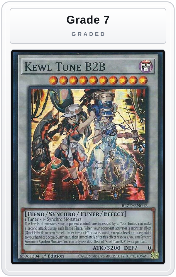 Graded - Kewl Tune B2B — Grade 7 graded overlay