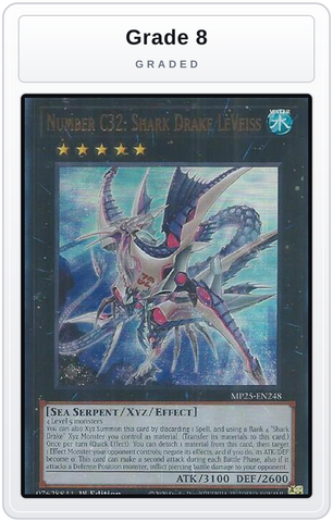 Graded - Number C32: Shark Drake LeVeiss — Grade 8 graded overlay