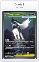 Graded - Mega Absol ex - 180/132 — Grade 8 graded overlay