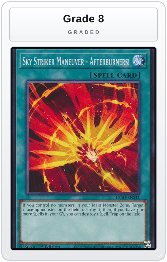 Graded - Sky Striker Maneuver - Afterburners! — Grade 8 graded overlay