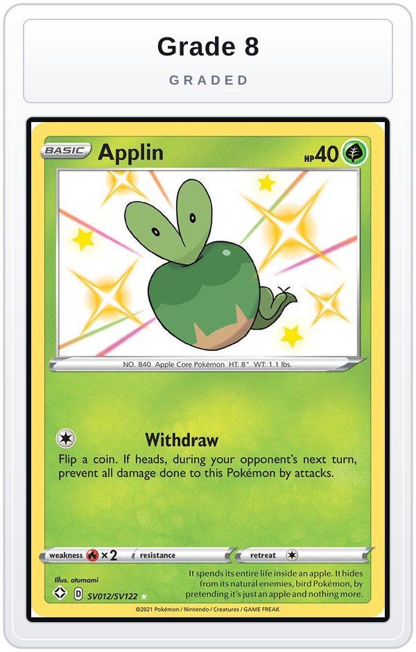 Graded - Applin — Grade 8 graded overlay
