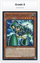 Graded - Magnet Warrior Sigma Minus — Grade 8 graded overlay