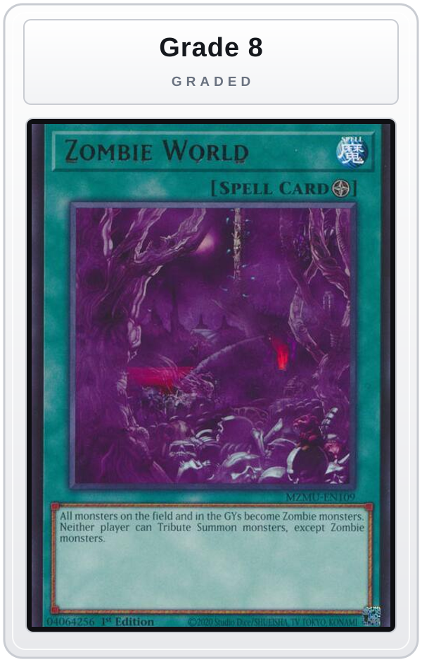 Graded - Zombie World — Grade 8 graded overlay