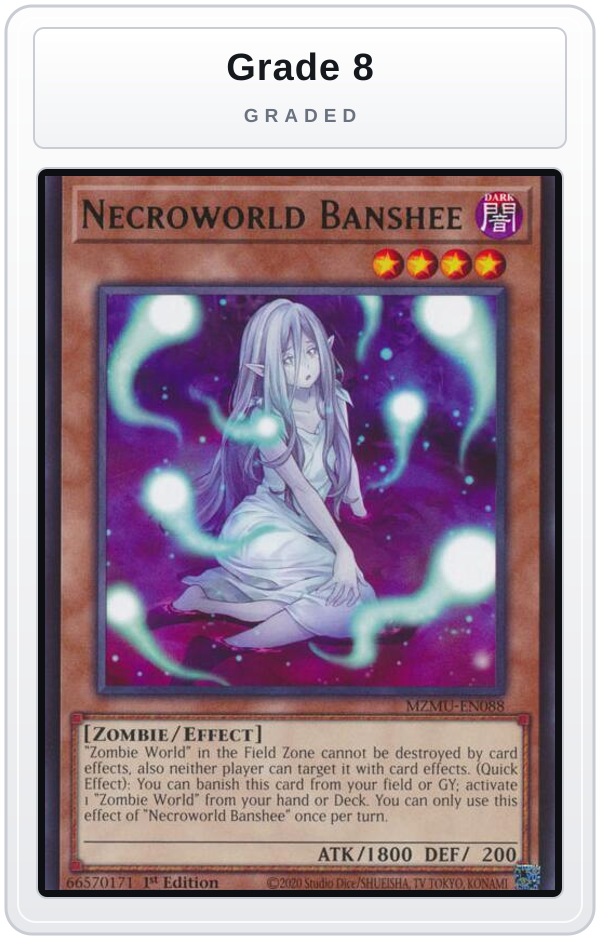 Graded - Necroworld Banshee — Grade 8 graded overlay