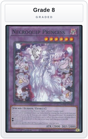 Graded - Necroquip Princess — Grade 8 graded overlay
