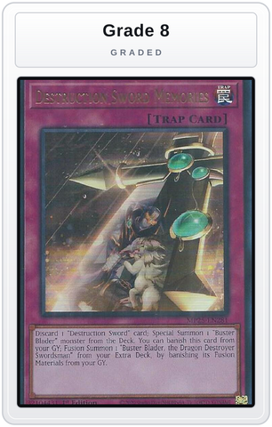 Graded - Destruction Sword Memories — Grade 8 graded overlay