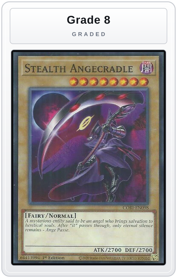 Graded - Stealth Angecradle — Grade 8 graded overlay